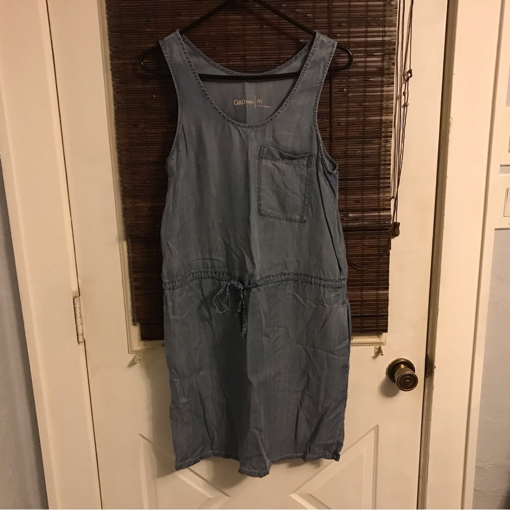 Denim Sleeveless Dress